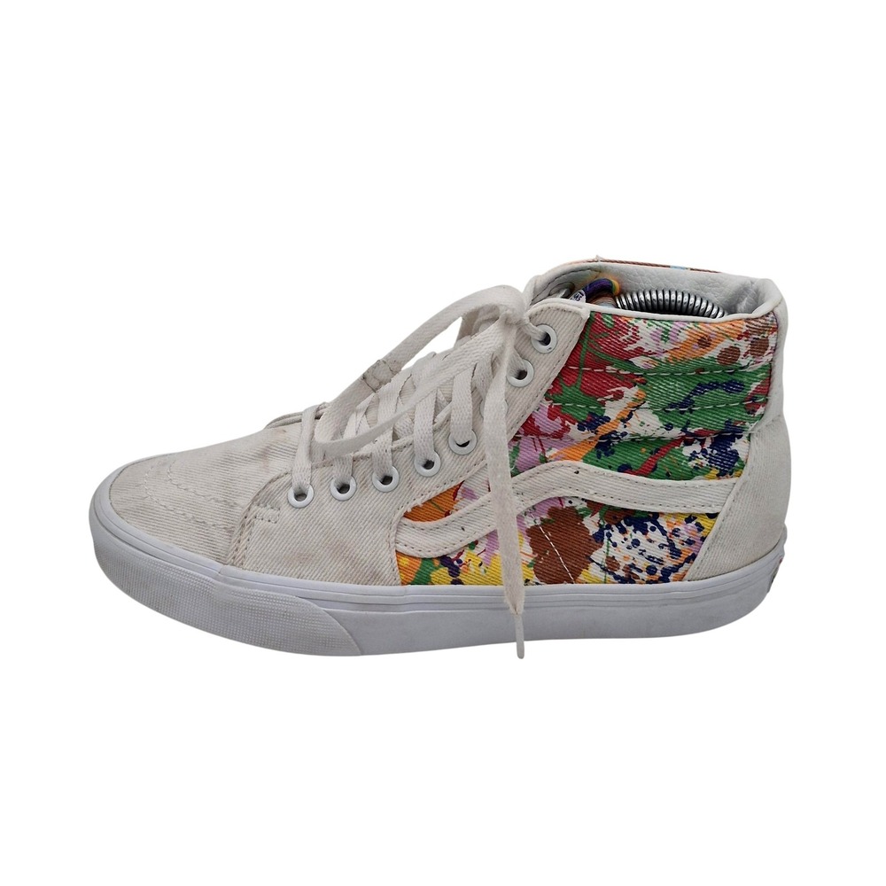 Vans Sk8-Hi Together As Ourselves Shoes Womens Size 8 Multicolor High Top Canvas
